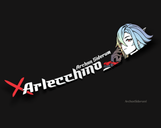 Arlecchino 25" Banner