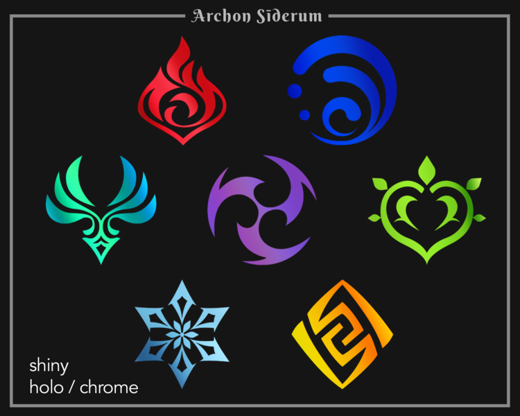 Shield Elements Genshin Elements – Archon Sīderum